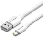 Vention Cable USB 2.0 Lightning Macho 480Mbps 1m Blanco